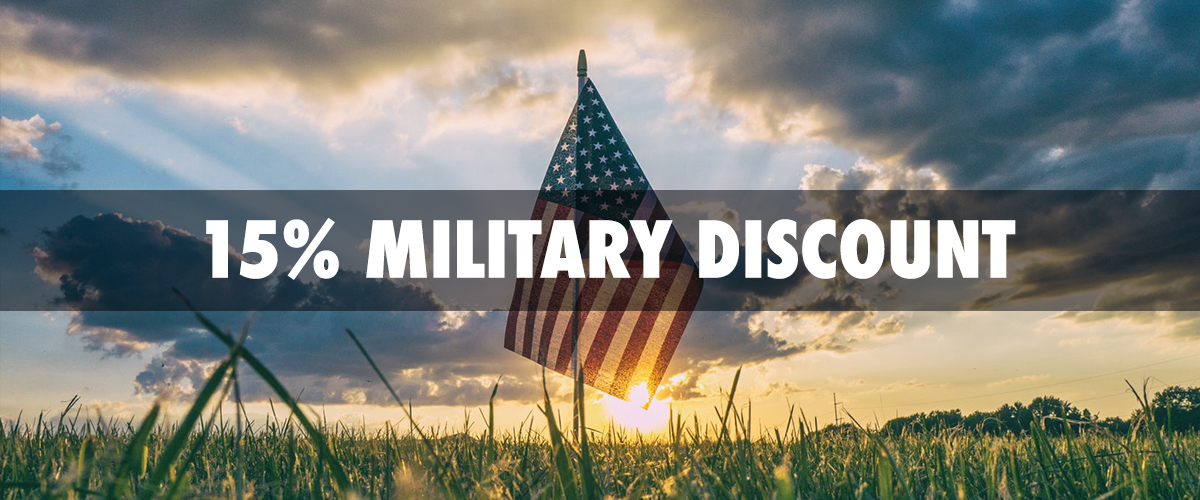 15% Military Discount